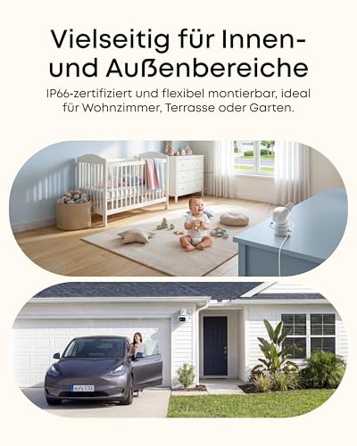Anker eufy Überwachungskamera C31 kabelgebunden, Sicherheitskamera Außen – Ansicht 2