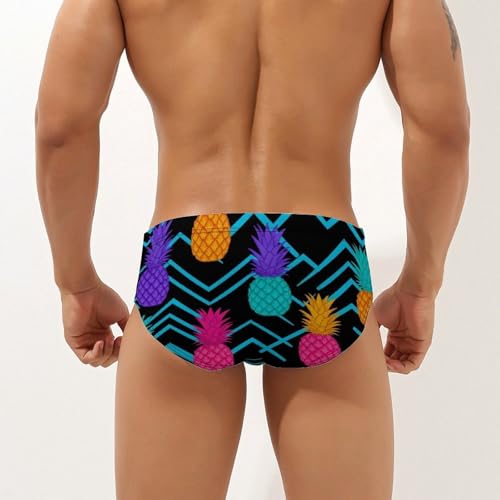 Sexy Low Rise Swimwear for Men, Quick Dry Surfing Shorts with Drawstring2