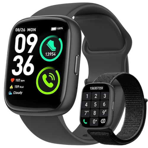 Relogio Smartwatch Masculino e Feminino,Tela HD de 1,8" Relógio S...