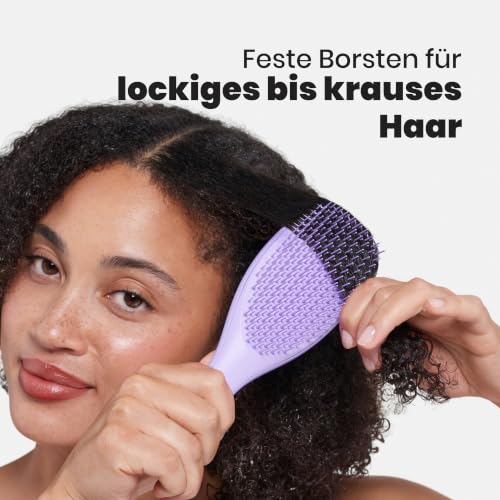 Tangle Teezer Ultimate Detangler Haarbürste für Lockiges Haar – Für 3C-4C Lockiges & Krauses Haar… – Ansicht 4