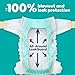 Pampers Swaddlers Disposable Baby Diapers Size 7, 2 Month Supply (2 x 88 Count) with Sensitive Water Based Baby Wipes 12X Multi Pack Pop-Top and Refill (1008 Count)