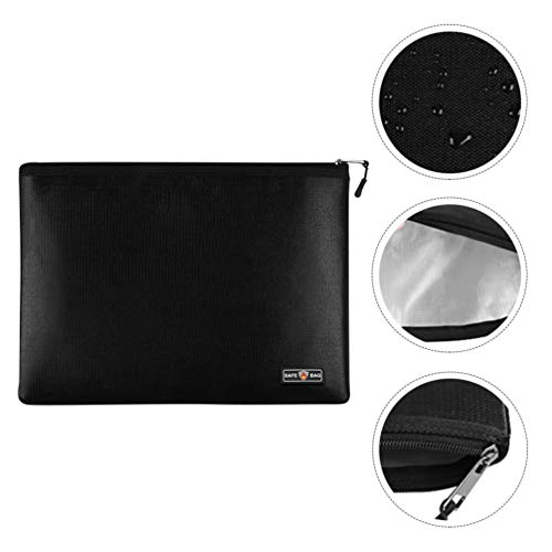 Toyvian Pasta à Prova de Fogo Pasta à Prova de Fogo Pasta à Prova de Fogo Bolsa de Armazenamento Seg