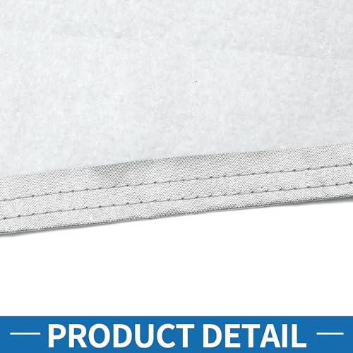 Image of Car Windshield Cover Half Car Cover Top with Reflective Straps for Ice and Snow for Most Car Silver Tone 103.94 inch x 47.24 inch