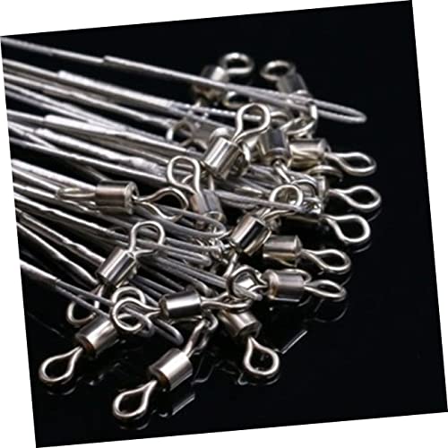 POPETPOP Cable de Pesca Acero Inoxidable Ligero 24 Piezas miniatura 5
