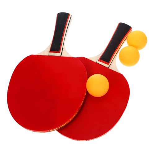 VANZACK Beginner Table Tennis Racket Set with Comfortable Grip Paddle Lightweight Design and Portable Carry Bag for and Training Activities