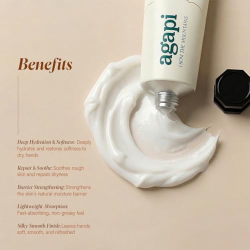 Image of Mugwort Hand Cream, Deep Moisturising, Cream Form, with Mugwort, for Soft and Smooth Hands, 40g