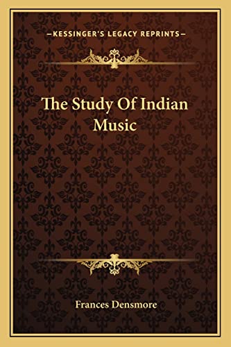 The Study Of Indian Music