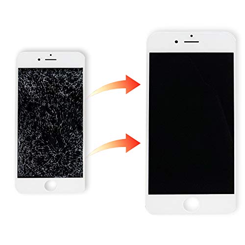 CELL4LESS LCD Touch Screen and Digitizer Assembly for The iPhone 6 4.7 inch - NOT for The 5.5” (for iPhone 6 White) - Thumbnail 2
