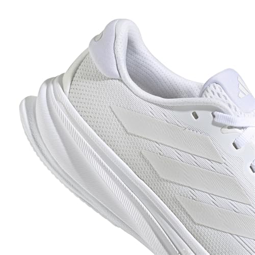 Image of Adidas, Mens, Supernova Rise 2 Running Shoes, White /Zero Metallic /Crystal White, 9.5, D - Medium