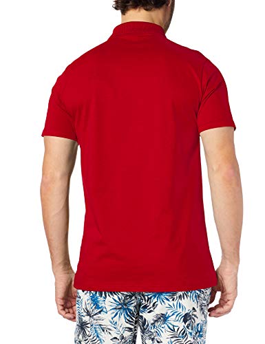 Camisa Malwee Polo Lisa Masculino, Red, G