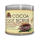 OKAY All Natural Cocoa Butter Foot Scrub, 6 Ounce