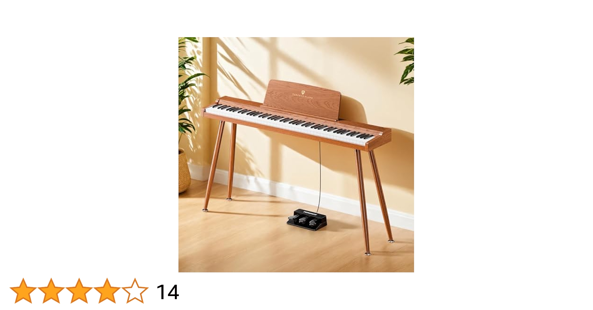 Amazon | TERENCE 電子ピアノ 88鍵 木製スタイル p-10 | 電子