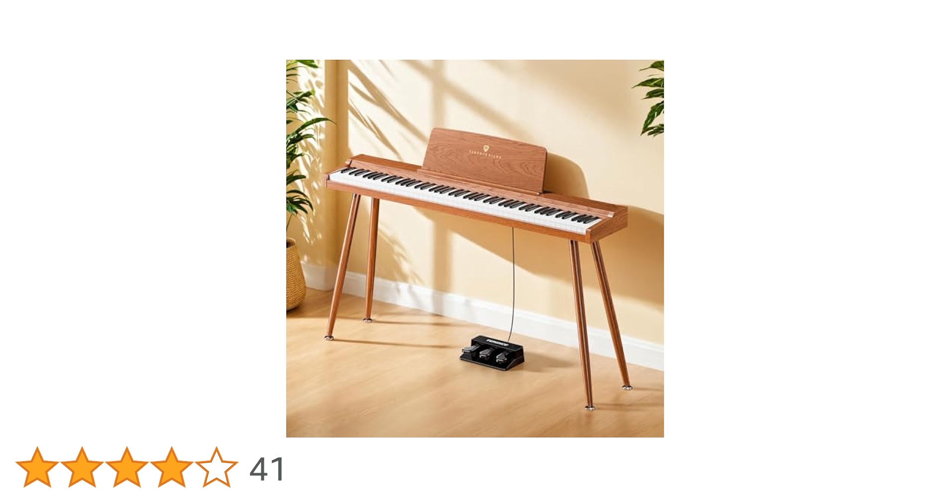 電子ピアノ 88鍵 カウンターウェイト鍵盤 木製スタイル フランス製DREAM音 大特価♥️電子ピアノ 88鍵 木製スタイル フランス製 トリプル