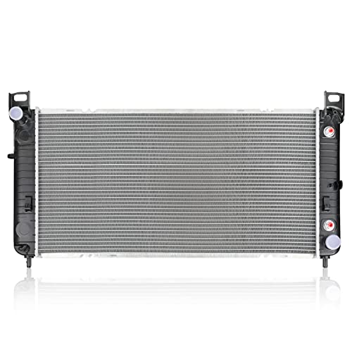LNZMPART 34' Radiator for 1999-2013 Chevy Silverado 2005-2013 GMC Sierra 2000-2014 GMC Yukon...