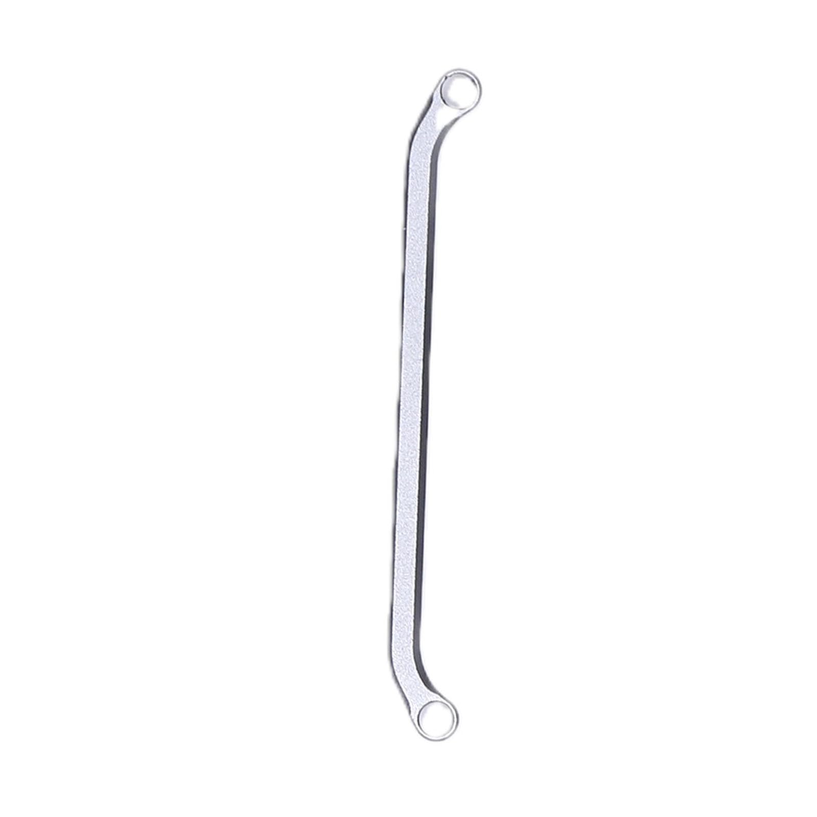 Eje Delantero y Trasero RC, Construcción de Aluminio (Silver)