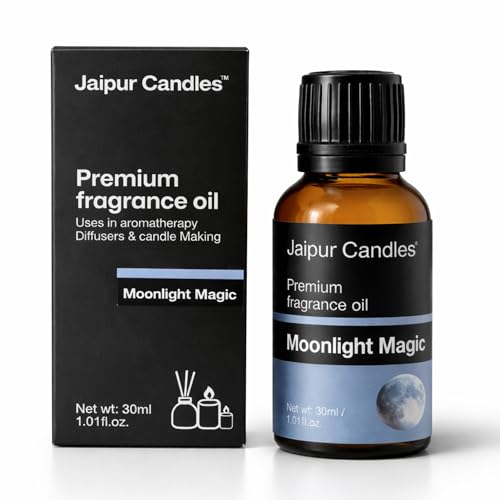 Image of Fragrance Oil | 30 ml | Aroma Oil for Home Fragrance | Best for Aromatherapy | Use in Diffusers, Candles, Air Fresheners (30ML, Moonlight Magic)