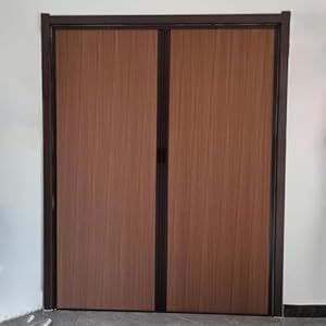 Wdjbpsh Falttür Innentüren Braun Doppelte Falttür