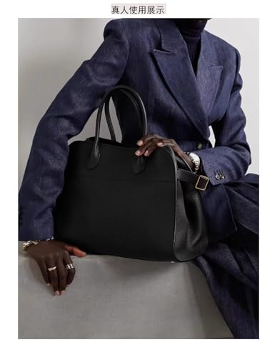 Bolso Tote de Cuero para Mujer, Grande y Estructurado miniatura 2