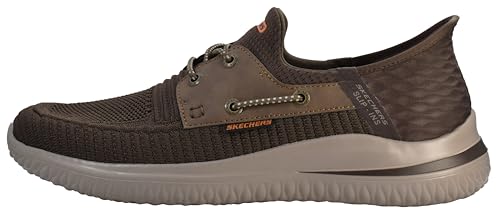 Image of Skechers Men's Streetwear Delson 3.0 - Roth Low Profile Bungee Lace Slip-Ins