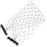 JOINPAYA Velo Facial Tipo Jaula de Pájaros Negro con Clips, Velo de Malla para Mascarada y Banquetes, Accesorio para Novia y Fiesta de Té, Diseño Ligero y Cómodo para Eventos y Fotografías