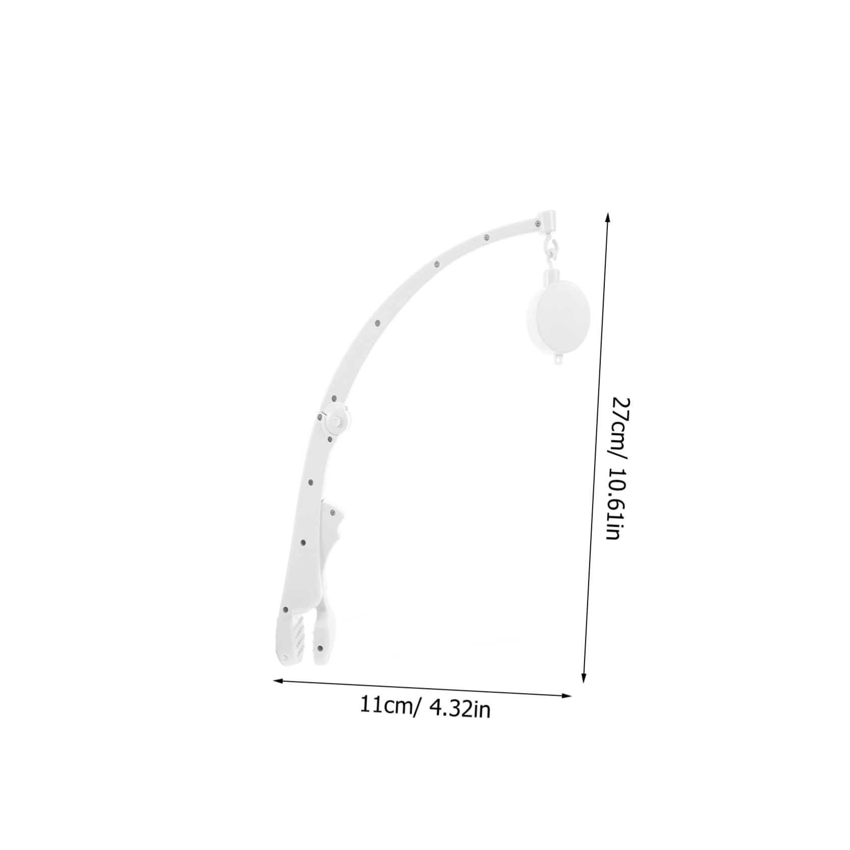 ifundom Crib Nursery Mobile Arm Bed Bell Holder with Mobile Holder and Crib Hanging Toy for Baby's Room