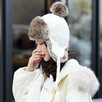 希少リアルファー★ゴージャス★軽くて暖かい帽子 415ukFbAP-L._UF350,350_QL80_.jpg