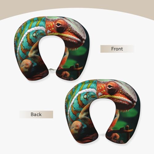 Almohada de espuma viscoelástica para cuello tamaño único miniatura 2