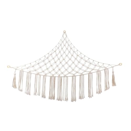 ieron Soft Toy Hammock for Stuffed Animal Large Mesh Net Keep Bedroom Nursery Tidy Wall Sling Soft Toy Storage Organizer Wall Corner Decor 40 * 40 * 59inches