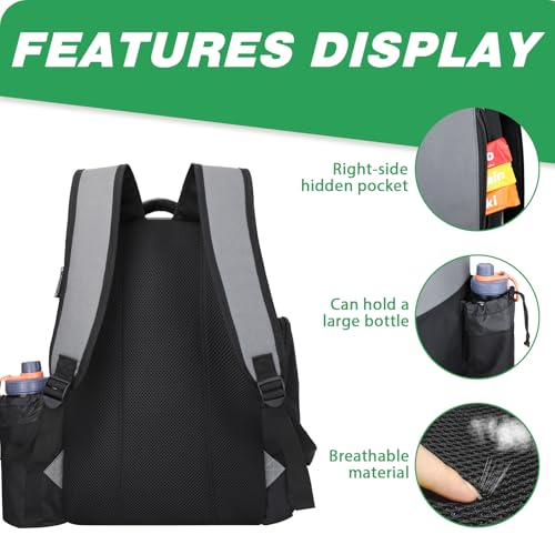 image for Goloni Disc Golf Bag Holds 23+ Discs,Durable Disc Golf Backpack with c