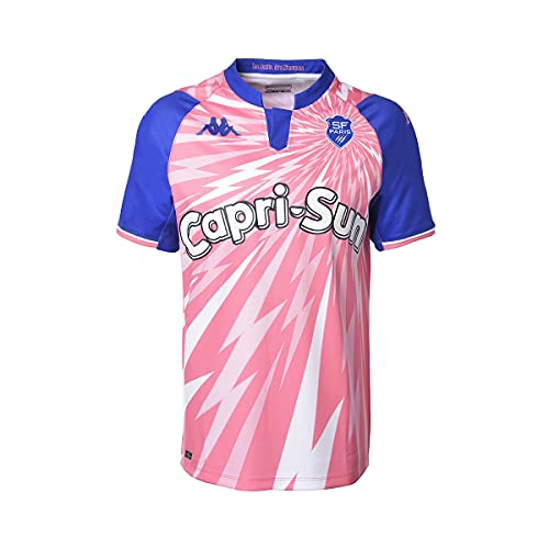 Kappa Kombat Home Stade Français 10Y Pink/Blue, 10 Years