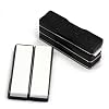 CMS Magnetics Name Badge Magnets BM-2Mag-2, Magnetic Badge Attachments for Magnetic Name Tags, 3M Adhesive Back Plates Included, 100 Sets
