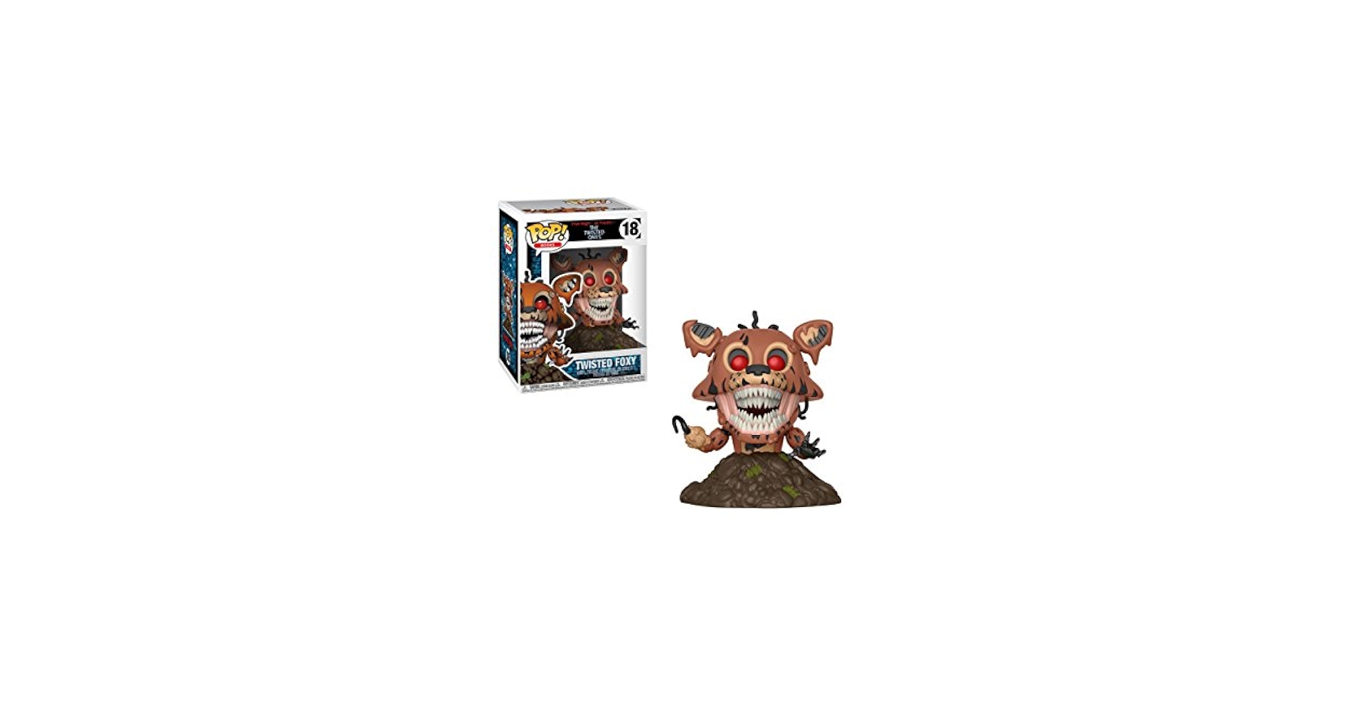 Five nights at Freddy's　TWISTED FOXY　POP Funko Five Nights at Freddys The Twisted Games POP Books