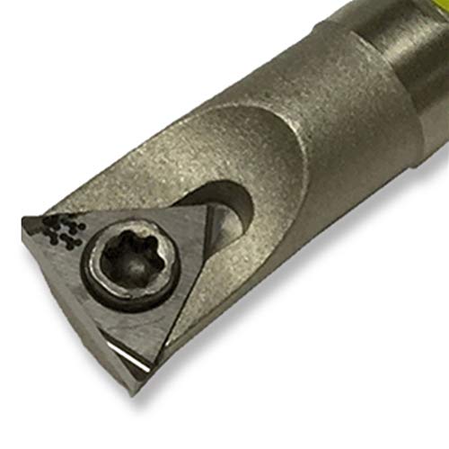 LIUXUEFE CNC Acessórios de torno 6 mm 10 mm STUBR06 aço de alta velocidade inserções de carboneto interno à prova de choques HSS porta-ferramentas torno CNC usinado Torneado Boring Tool