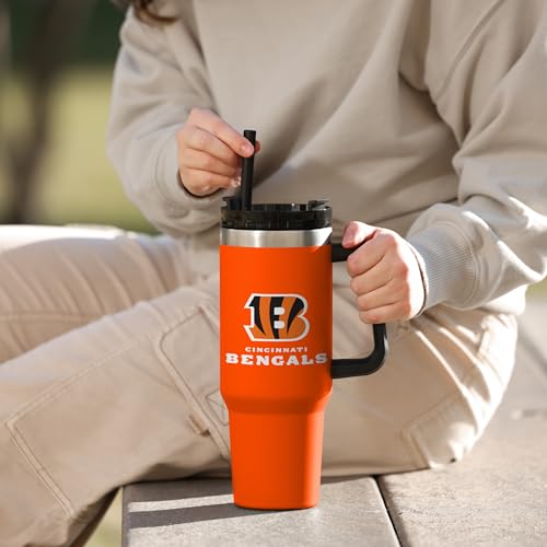 Image of FOCO NFL unisex-adult NFL Team Logo Insulated Travel Mug 40oz XL Tumbler