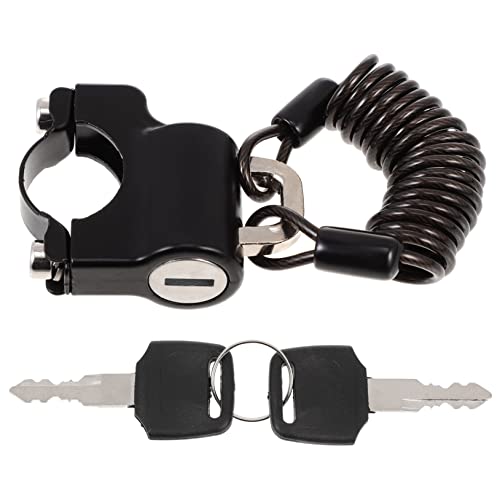 Candado para casco de moto STOBAZA ideal para asegurar tu equipamiento en la ciudad