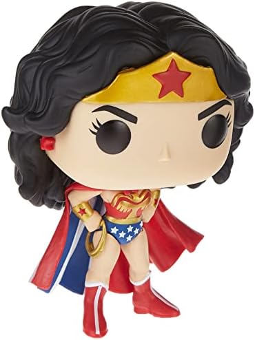 Funko POP Heroes: Wonder Woman 80th-Wonder Woman (ClassicW/Cape)
