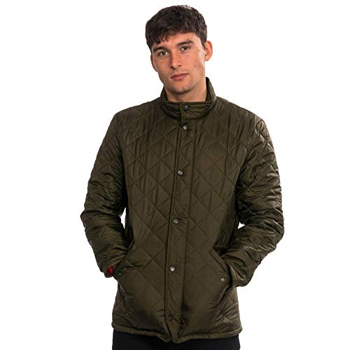 Barbour Men's Flyweight Chelsea Quilted Jacket - Olive