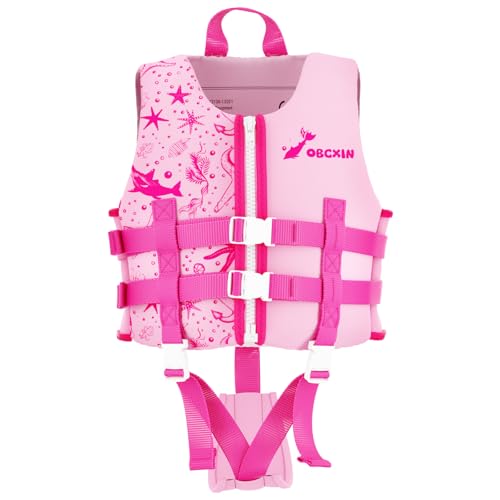 Chaleco de Natación para Niños, Flotador Ajustable, TÜV geprüft, Neopreno Suave, 6-9 Años 30-35kg, para Piscina Playa Clases de Natación