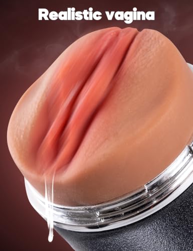 Masturbieren für männer Realistische Taschenmuschi mit Taschenlampen-Design Sex Spielzeug für die männer mit 18cm Upgrade Kanal&Lebensechten Schamlippen,Tragbare Pocket Pussy