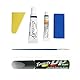 Treesiche Lackstift Autolack Reparaturset für Peugeot, Lack Reparatur Kit Lackierstift und Pinsel 2 in 1, Kratzer Reparatur für Auto, Selenium Grau
