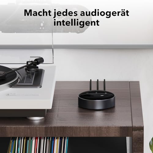 WiiM Mini AirPlay 2 Wireless Audio Streamer, Multiroom-Stereo, Vorverstärker, kompatibel mit Alexa- und Siri-Sprachassistenten, streamt Hi-Res-Audio von Amazon Music, Tidal und mehr – Bild 3