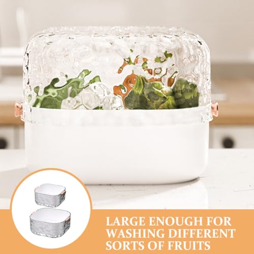 Canastas para lavar frutas y verduras doble capa 2 pcs miniatura 3