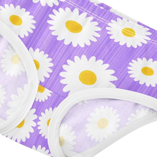 Flowers Floral Purple Toddler Girls's Underwear 2T 23028754
