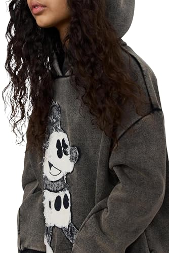 Sweat Desigual Garçon avec Patch Mick en Coton Confortable - 4