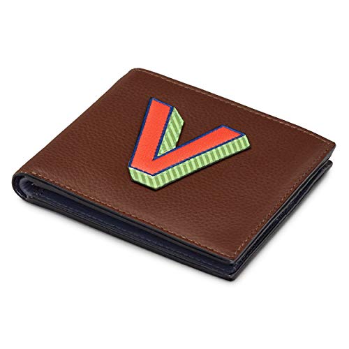 Portefeuille pour homme V Yoshi en cuir véritable avec compartiments - 5