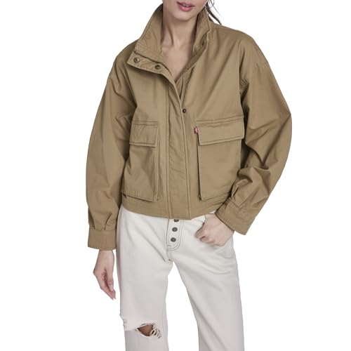 Image of Levi's Women's Cropped Cotton Surplus Jacket
