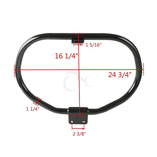Tcmt 1 1/4" Engine Highway Guard Crash Bar Fit For Harley Sportster Xl883 Xl1200 2004-2022 Forty Eight 2010-2020 Seventy Two 2012-2016 Superlow 2014-2017 Xr1200 2009-2012 Roadster 2016-2020 #TOP2