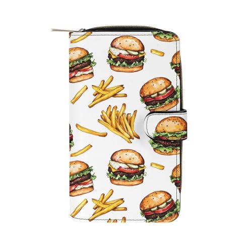 Portefeuille cuir rigolo motif frites : le cadeau d'anniversaire insolite