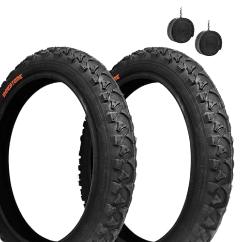 Pneus Deestone 20x1.90 pour vélo enfant et VTT avec 2 chambres à air noires