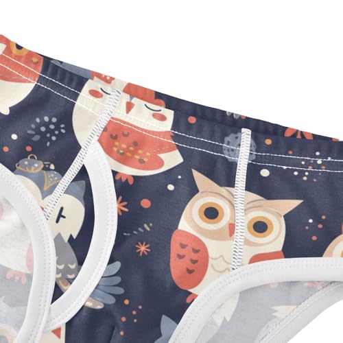 Cute Animal Pattern Cartoon Owls Baby Boys Cotton Kids Underwear Cute Undies4